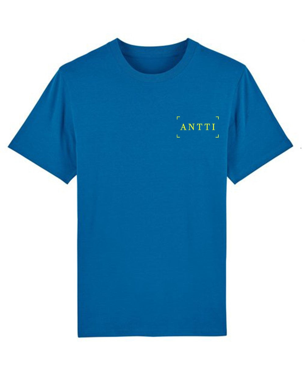 Glow In The Dark ANTTI Logo T-Shirt - Cobalt Blue